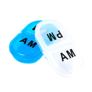 compact pill organizer with tablet splitter, view 7 - MRSLM