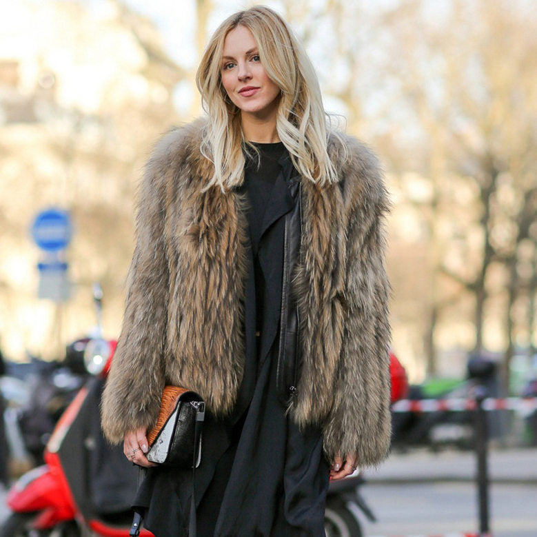Autumn Faux Fur Coat