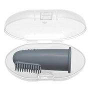 silicone baby finger toothbrush, view 4 - MRSLM
