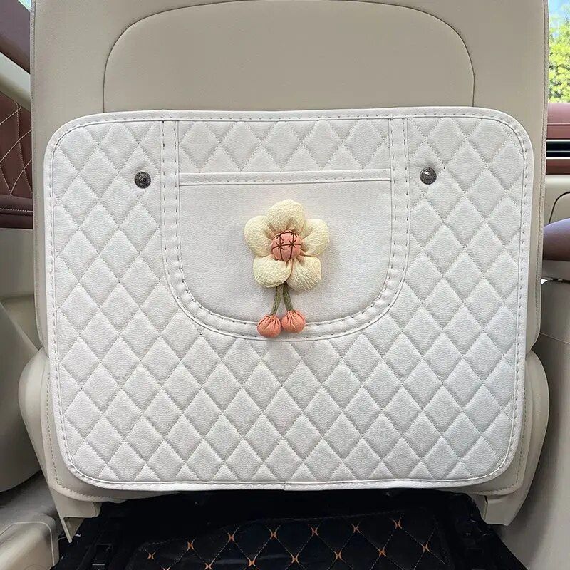 universal car seat back protector for kids, view 3 - MRSLM