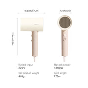 1800W anion hair dryer, view 8 - MRSLM