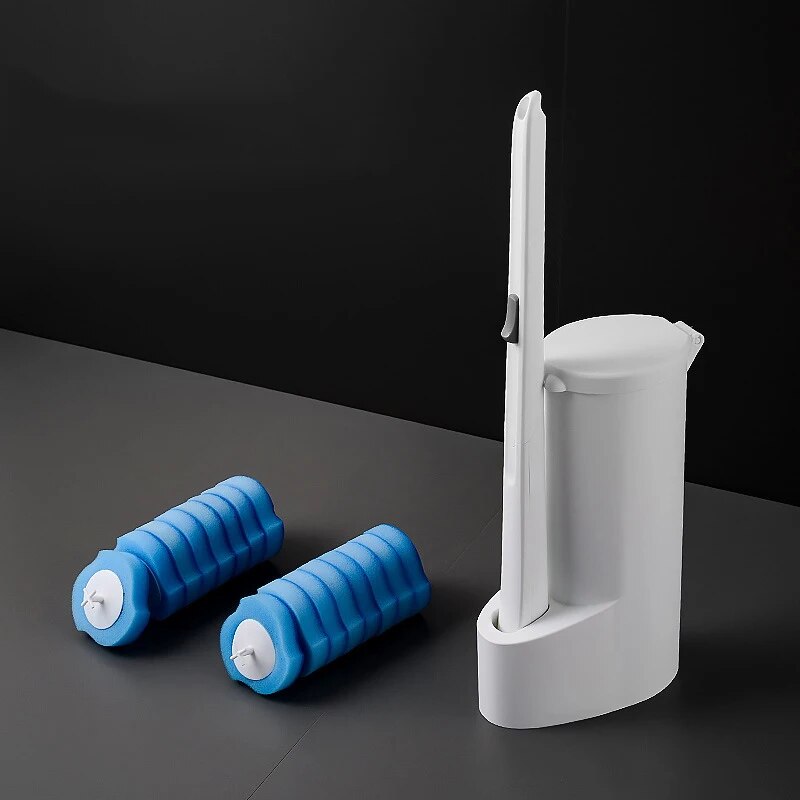 disposable toilet brush cleaner kit, view 5 - MRSLM