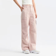 wide-leg cargo trousers, view 3 - MRSLM