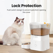 automatic smart dog feeder with wifi, view 7 - MRSLM