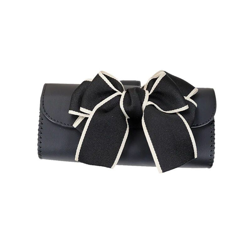 bowknot car sunglasses case - MRSLM