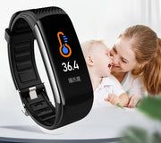 exercise pedometer smart bracelet, view 2 - MRSLM