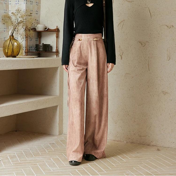 high-waisted wide leg pants - MRSLM