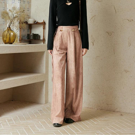 high-waisted wide leg pants - MRSLM