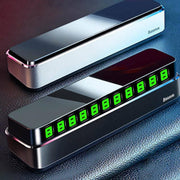 temporary car parking phone number card - MRSLM