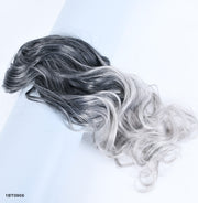 synthetic hair clip-in extension, view 4 - MRSLM