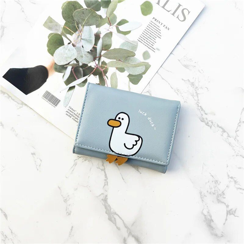 duck themed mini wallet, view 6 - MRSLM