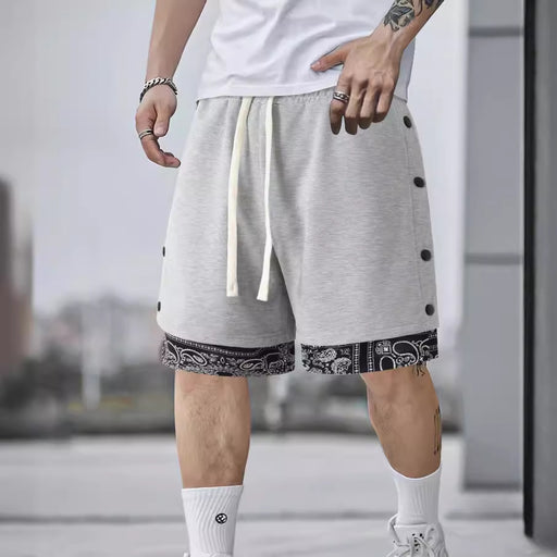 men's drawstring cropped pants - MRSLM