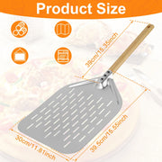 non-stick metal pizza peel, view 7 - MRSLM
