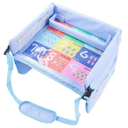 kids cartoon car seat travel tray, view 4 - MRSLM