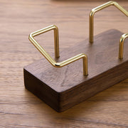 wooden business card holder, view 6 - MRSLM