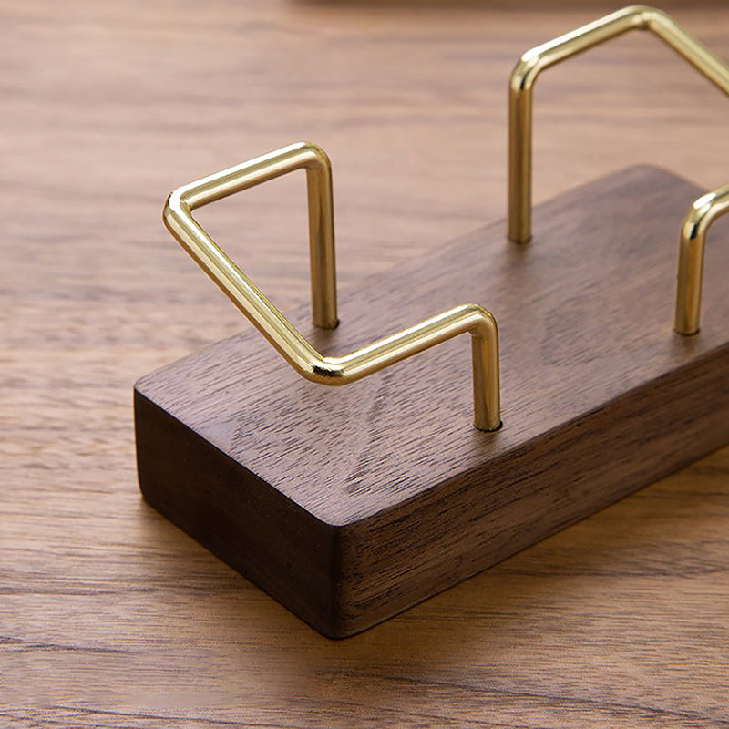 wooden business card holder, view 6 - MRSLM
