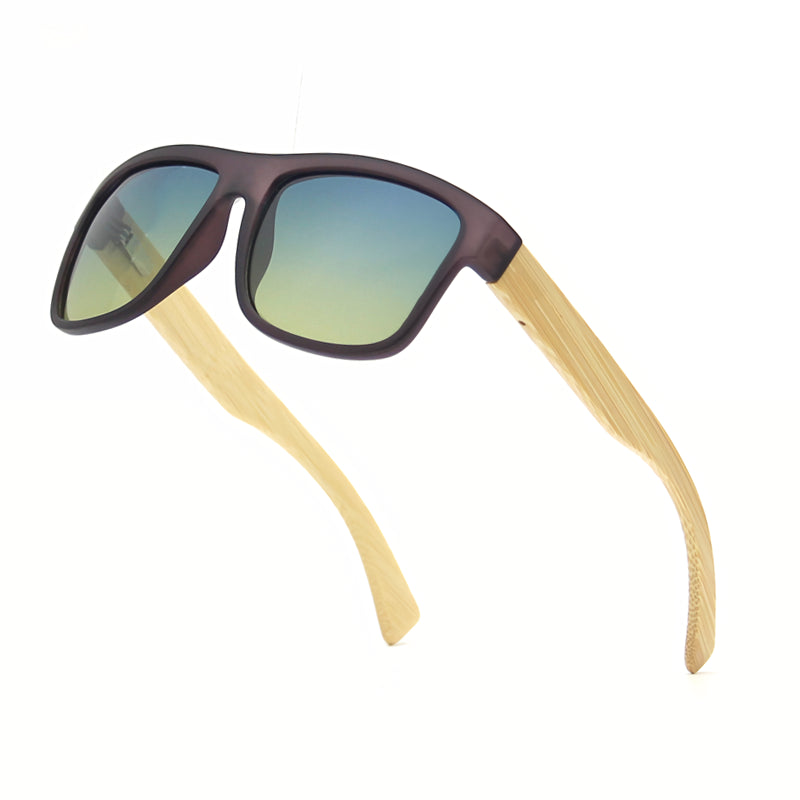 men's bamboo sea gradient sunglasses, view 5 - MRSLM