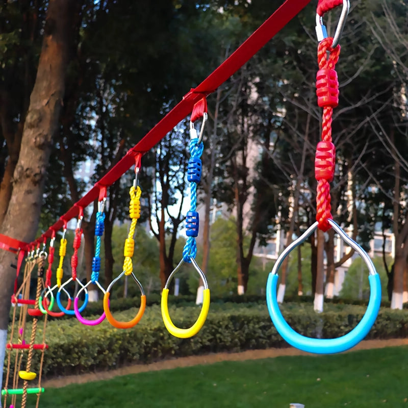 kids adjustable gymnastic ring swing - MRSLM