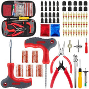 Car tire repair and emergency tool set, view 4 - MRSLM