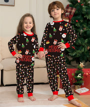 Family Christmas matching pajamas set, view 5 - MRSLM