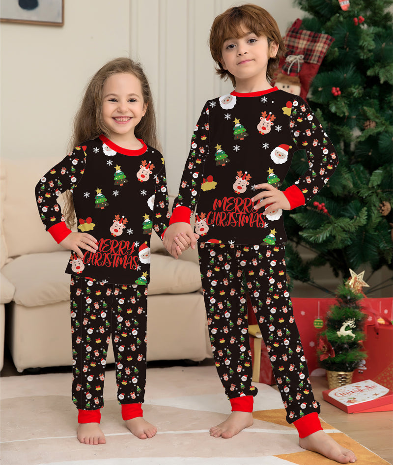Family Christmas matching pajamas set, view 5 - MRSLM