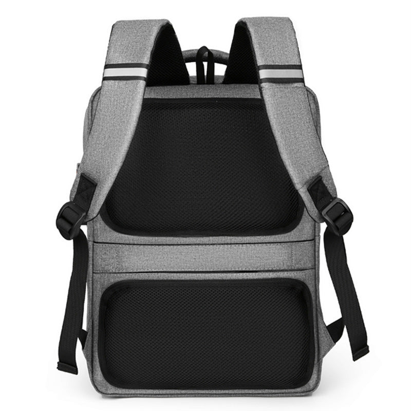 USB charging backpack, view 6 - MRSLM