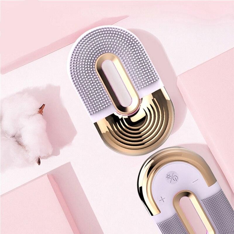 sonic silicone facial cleansing brush - MRSLM