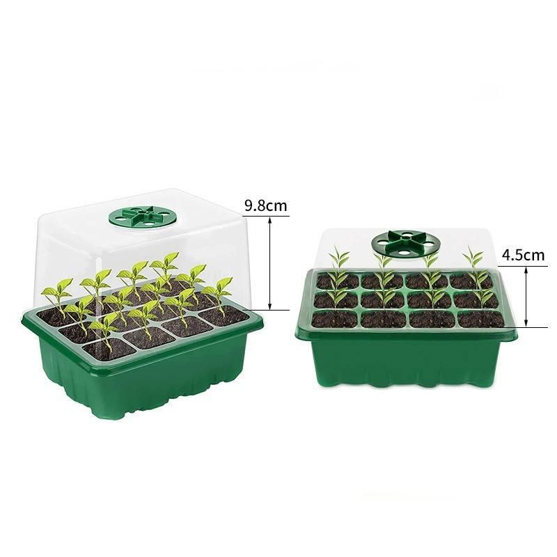 Versatile 6-Hole & 12-Hole High-Breathable Seedling Box Set – Perfect for Gardening Enthusiasts
