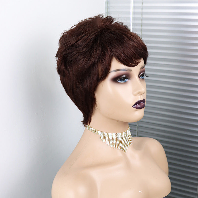 short wavy pixie cut wig, view 8 - MRSLM