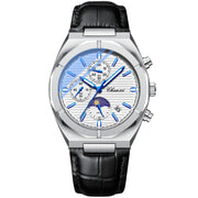 men's moon phase quartz watch, view 11 - MRSLM