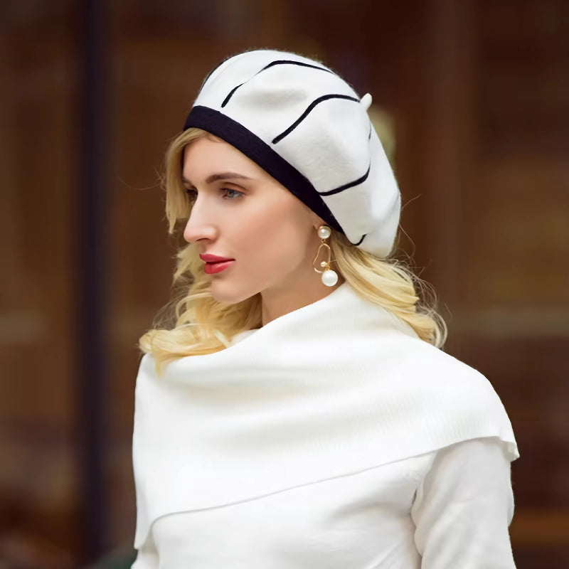 women's chic autumn beret - MRSLM