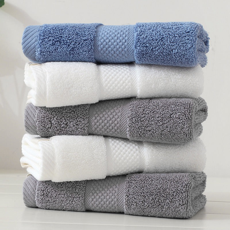 pure cotton soft absorbent face towel, view 8 - MRSLM