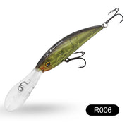 floating hard bait fishing lure, view 9 - MRSLM
