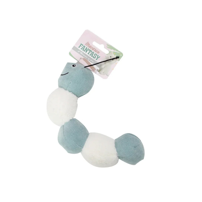 Plush caterpillar toy for cats, view 3 - MRSLM