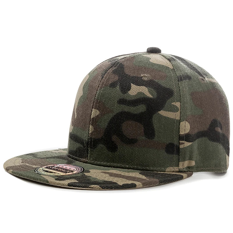 flat brim snapback baseball cap, view 10 - MRSLM