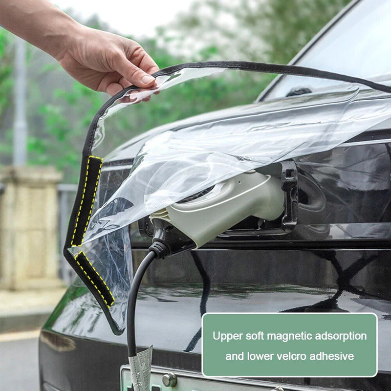 magnetic ev charging port cover, view 5 - MRSLM