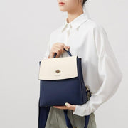 women's leather backpack, view 2 - MRSLM