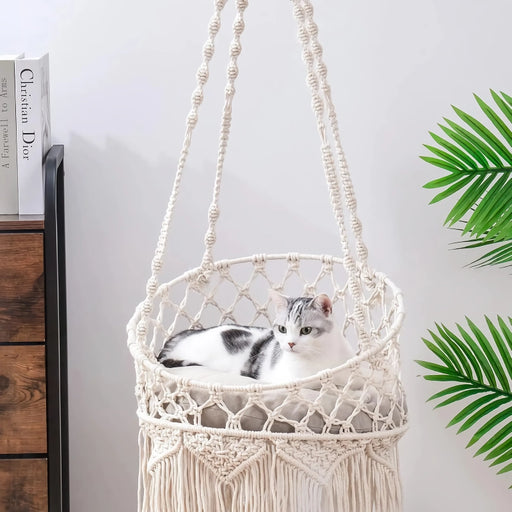 boho hanging cat bed - MRSLM