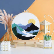 diy floral embroidery kit, view 5 - MRSLM