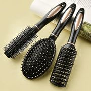 anti-static hair brush with air cushion, view 5 - MRSLM