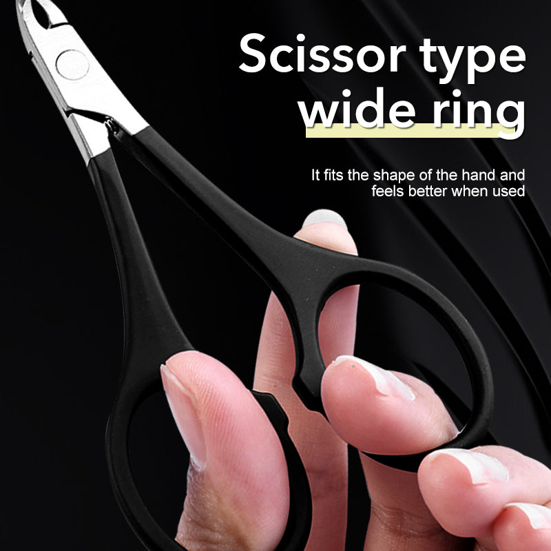 professional cuticle nipper manicure tool, view 6 - MRSLM