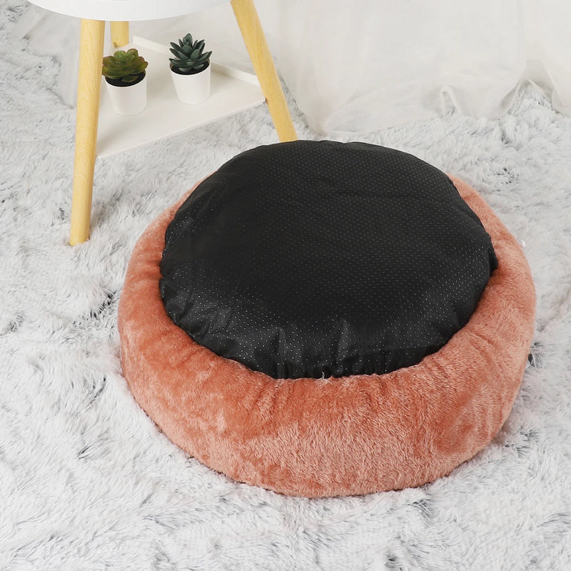fluffy dog cushion bed, view 8 - MRSLM