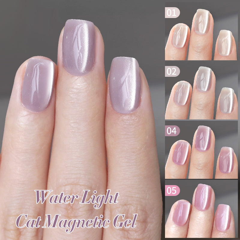 sparkling glass bead cat magnetic gel nail polish, view 9 - MRSLM