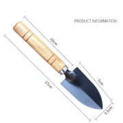 stainless steel garden shovel, view 2 - MRSLM