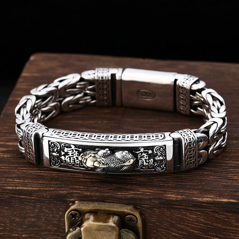 handmade silver retro bracelet - MRSLM