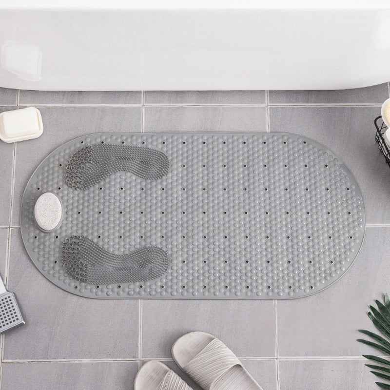 non-slip bathroom floor mat, view 7 - MRSLM
