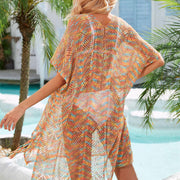 bohemian lace beach cover-up, view 18 - MRSLM