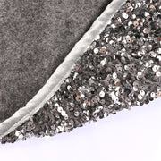 sequin christmas tree skirt, view 4 - MRSLM
