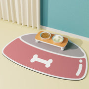 absorbent pet feeding mat, view 2 - MRSLM