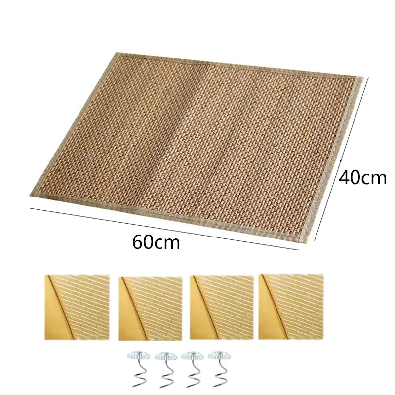 durable cat scratcher pad, view 2 - MRSLM